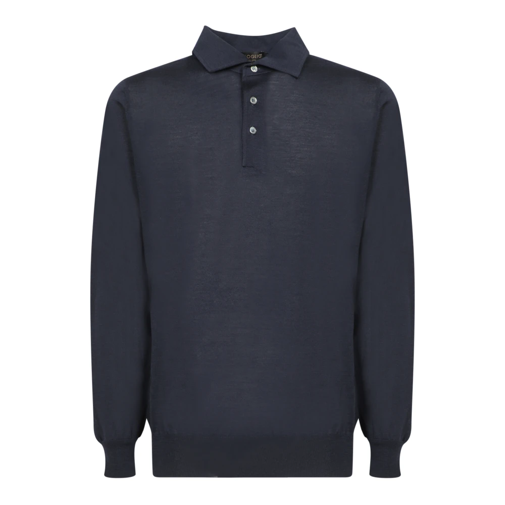 Dell'oglio Blauw T-shirt voor mannen Blue Heren
