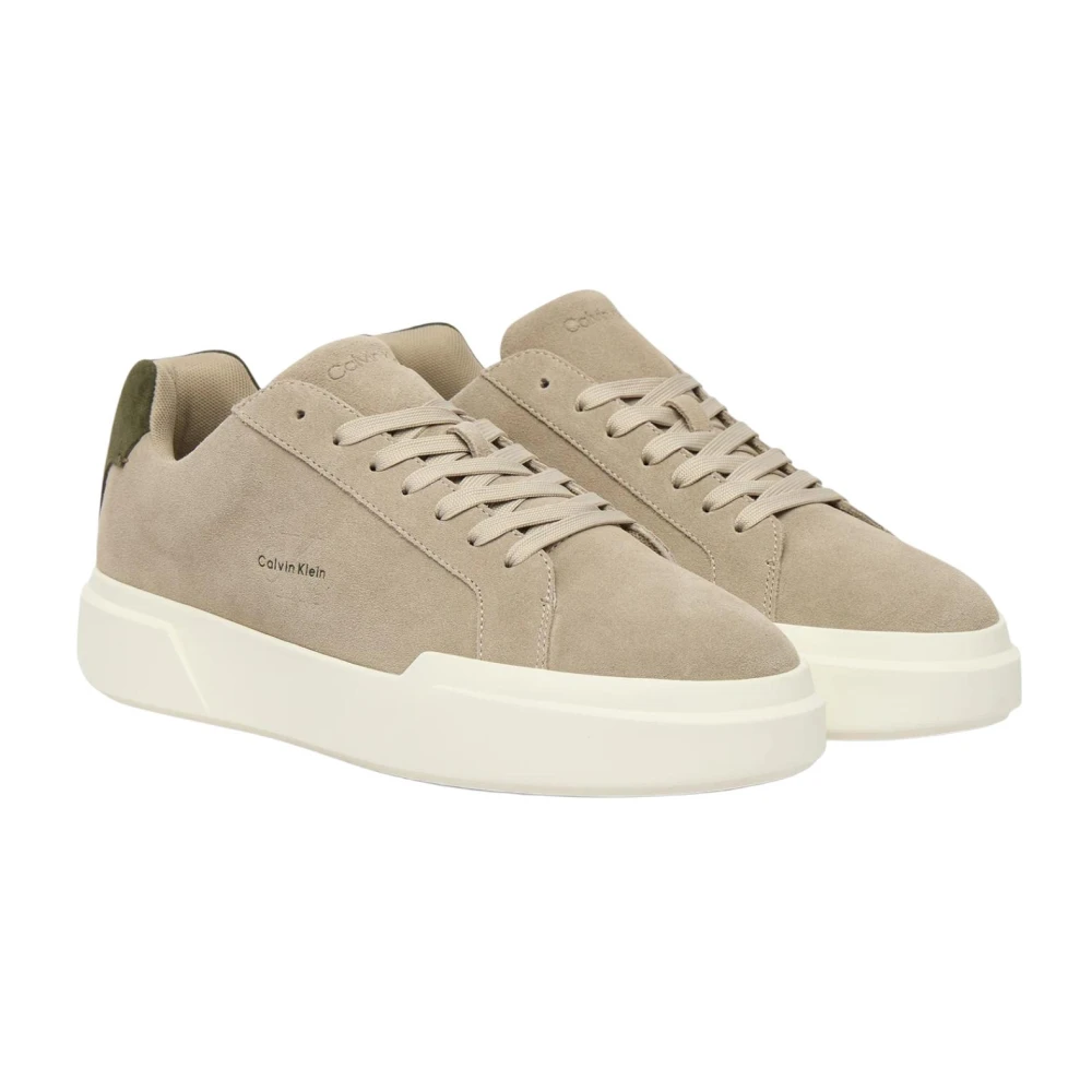 Calvin Klein Jeans Men's Gray Sneakers, 9 Uk, Trainers