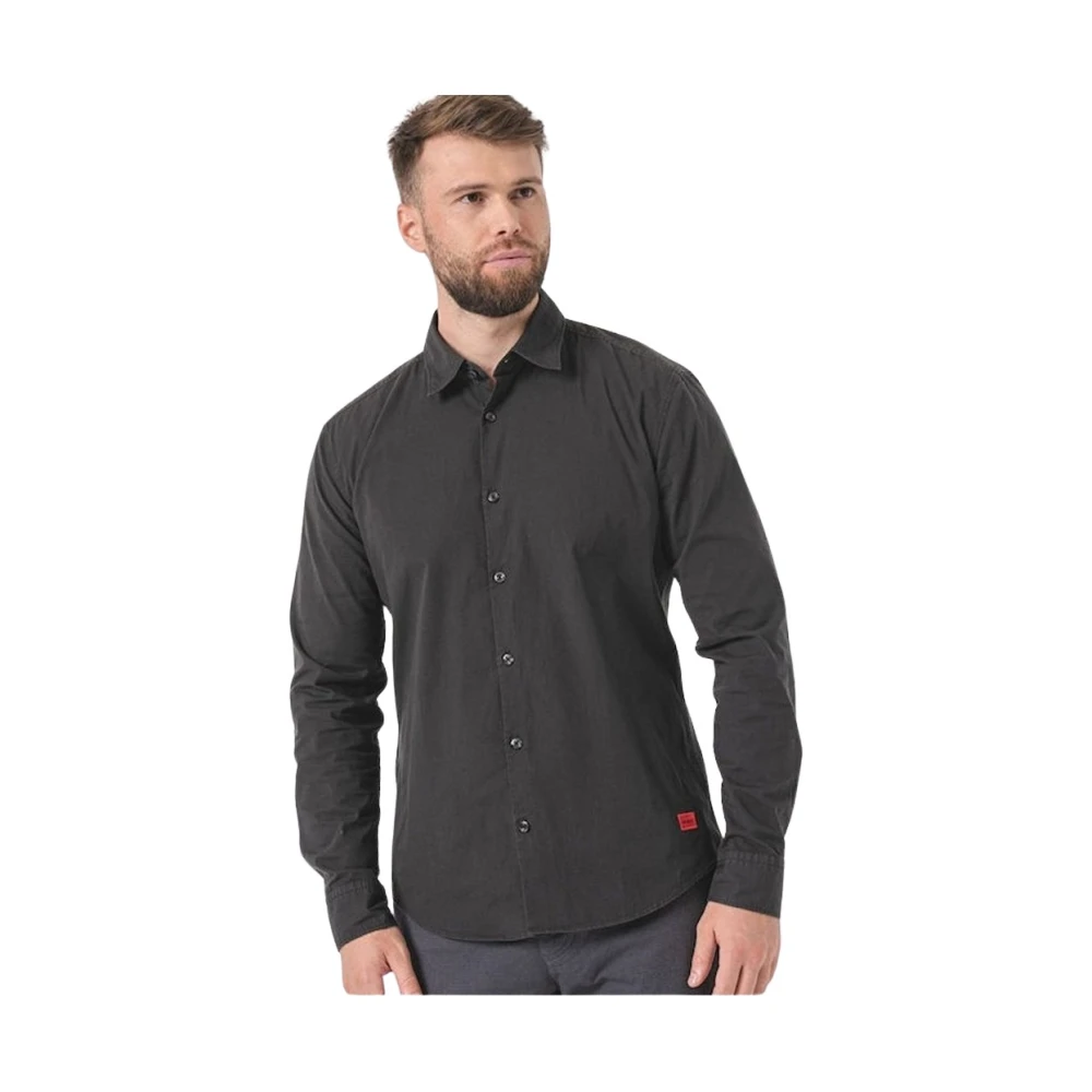 Hugo Boss Stijlvolle Shirt voor Mannen Black Heren