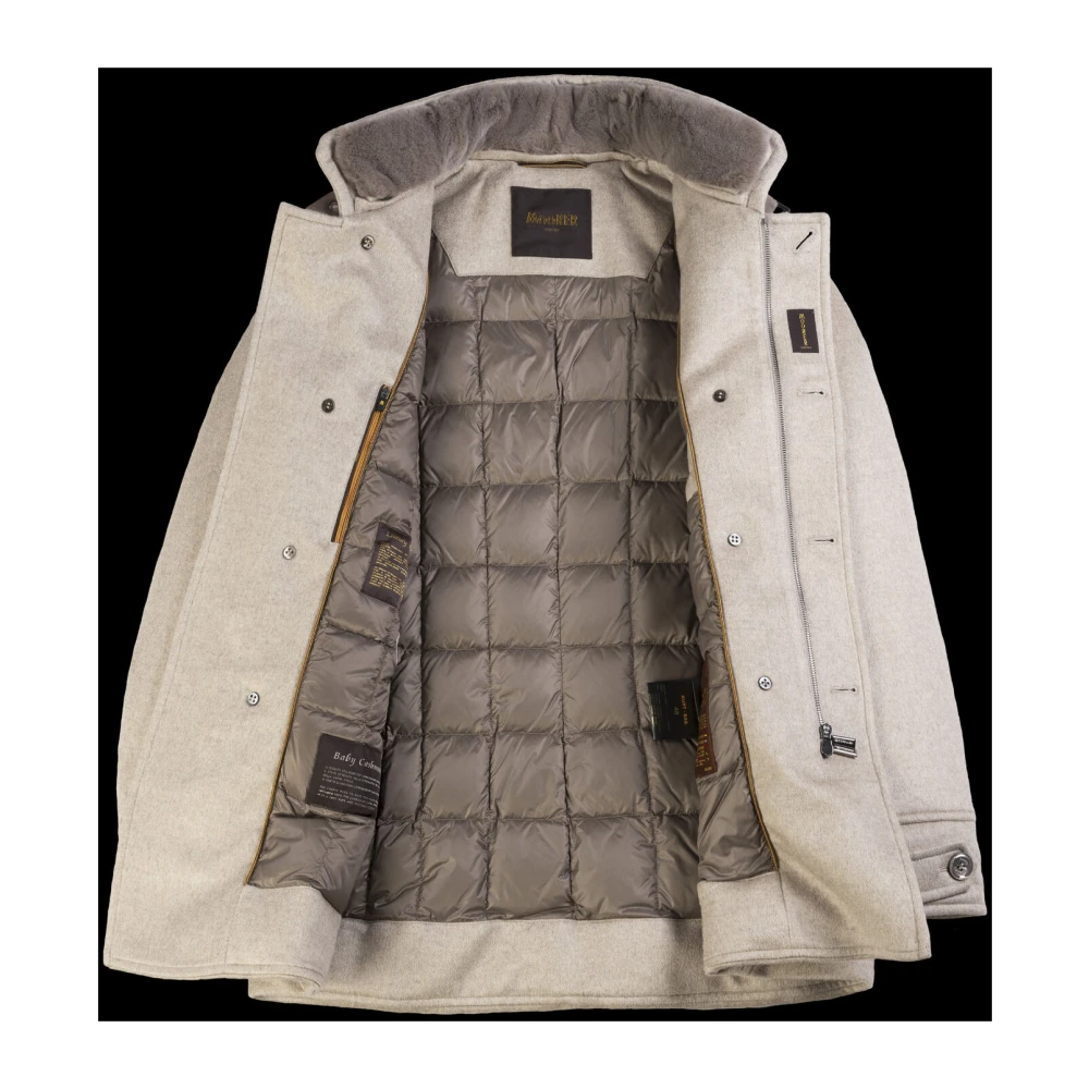 Moorer Jackets Beige Heren