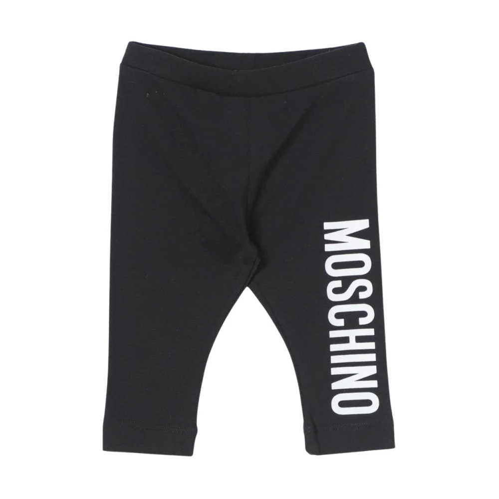 Moschino Unisex Kids Black Stylish Leggings - Leggings - 9 M - Kids