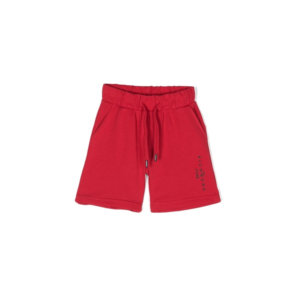 John Richmond Logo Bermuda Shorts Red, Pojke