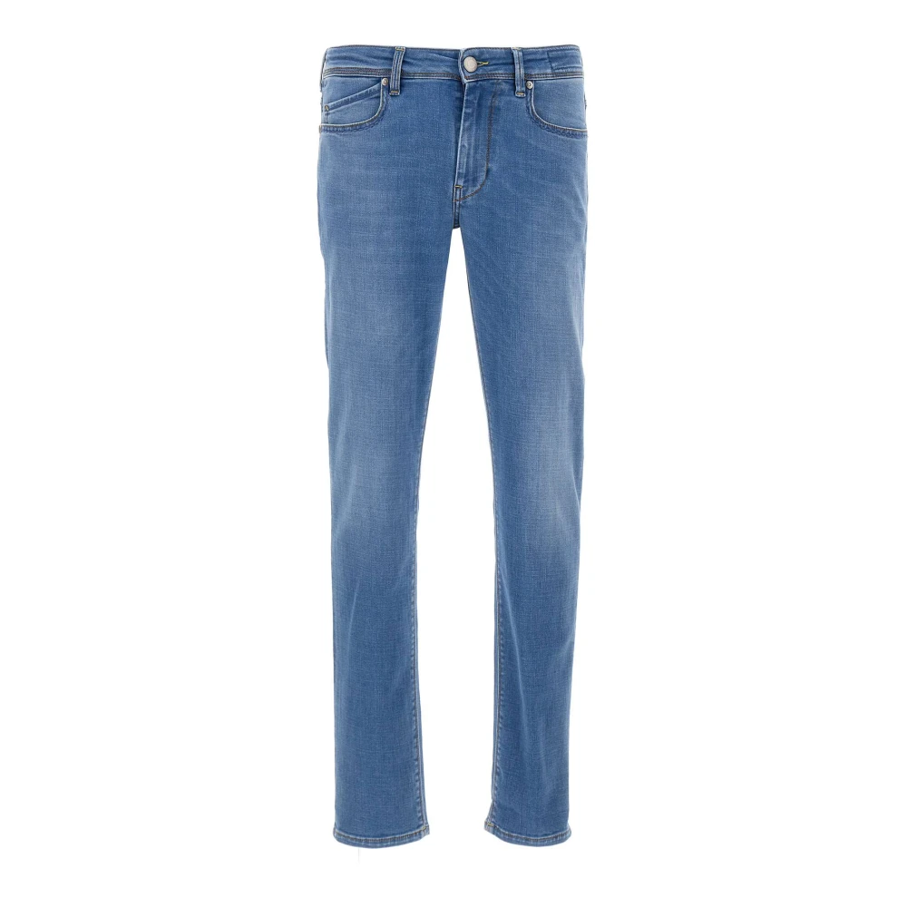 Re-Hash Men's Blue Denim Jeans - Slim Fit Jeans - W35 - Jeans