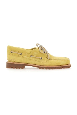 Authentic 3‑Eye Lug Handsewn Boat Shoe