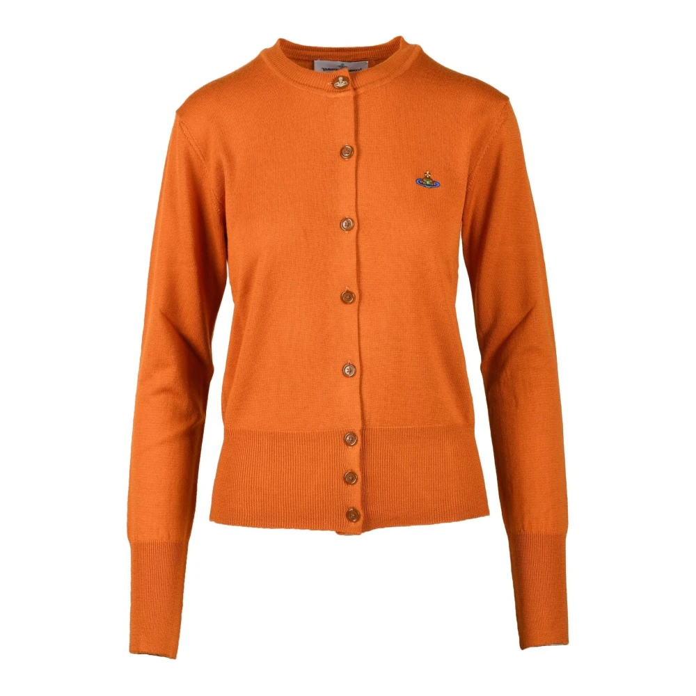 Vivienne Westwood Wollen Vest Orange Dames