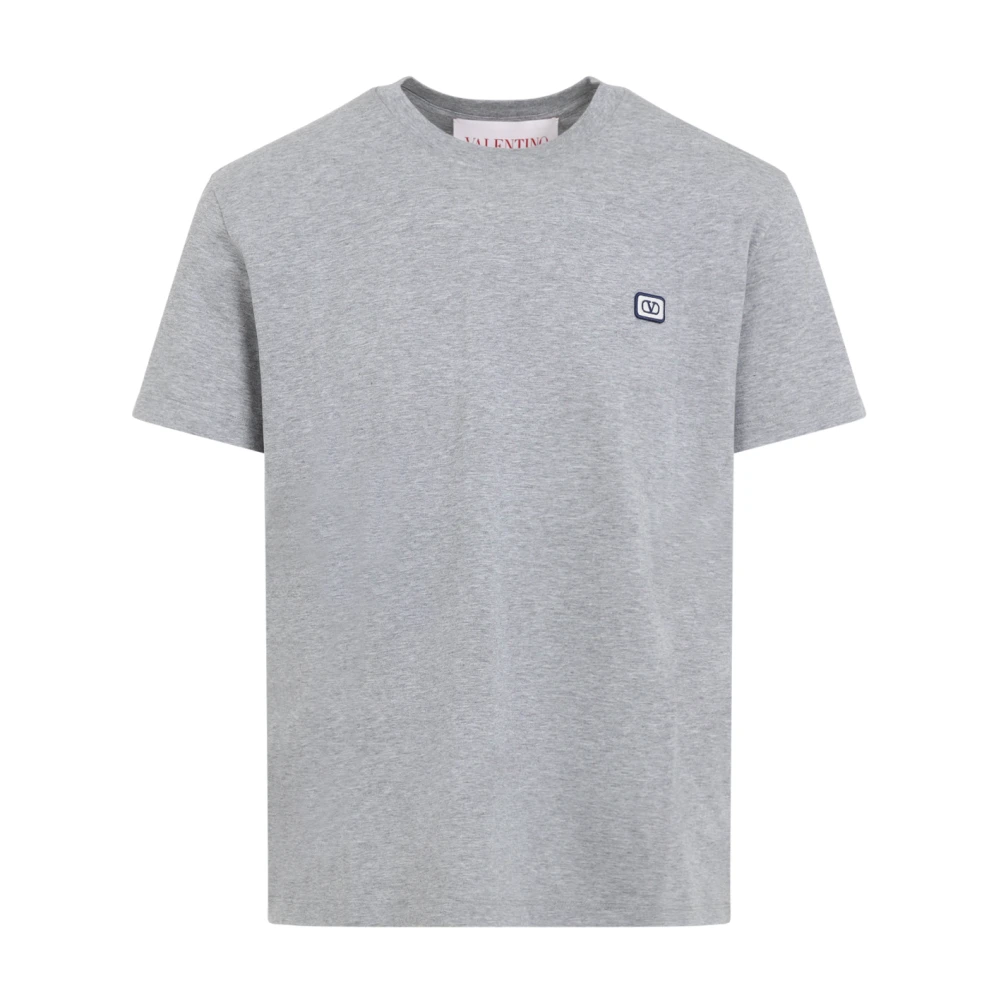 Valentino Grijze T-shirt voor moderne mannen Gray Heren