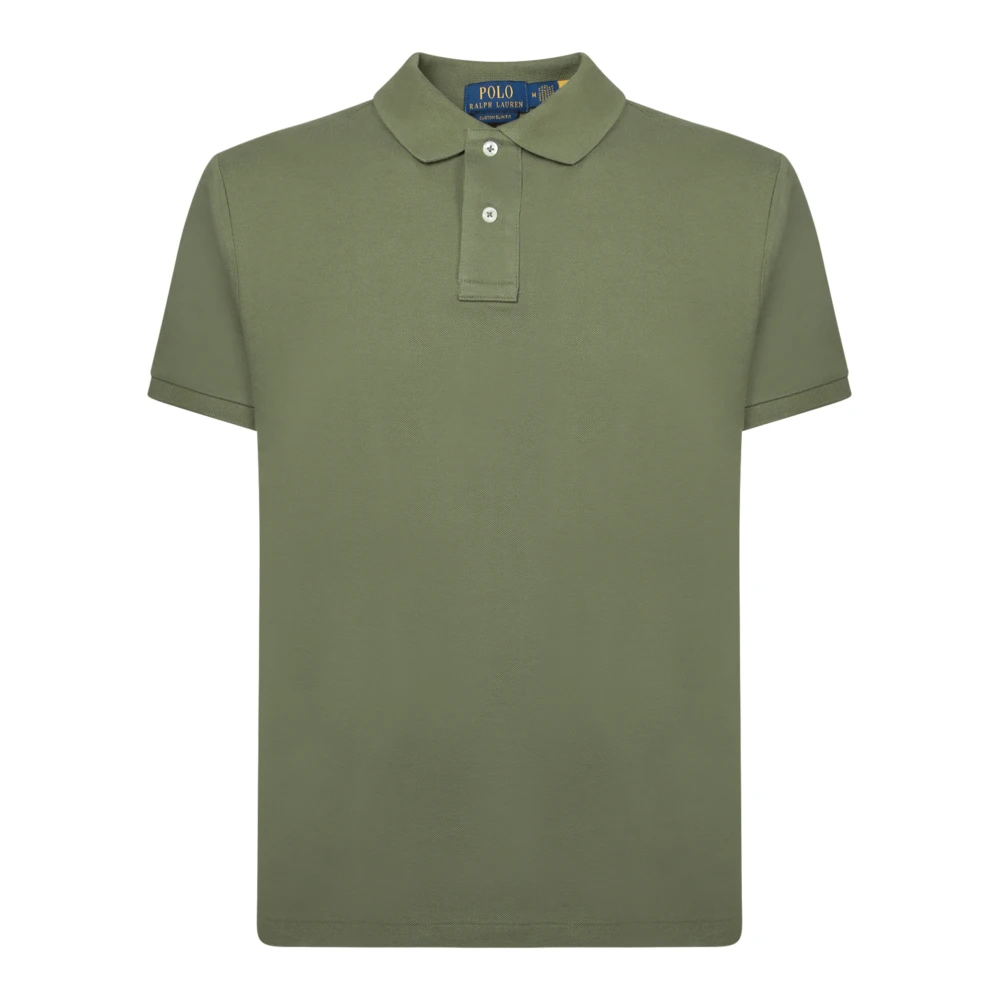 Polo Ralph Lauren Militair Groene Piquet Polo Shirt Green Heren
