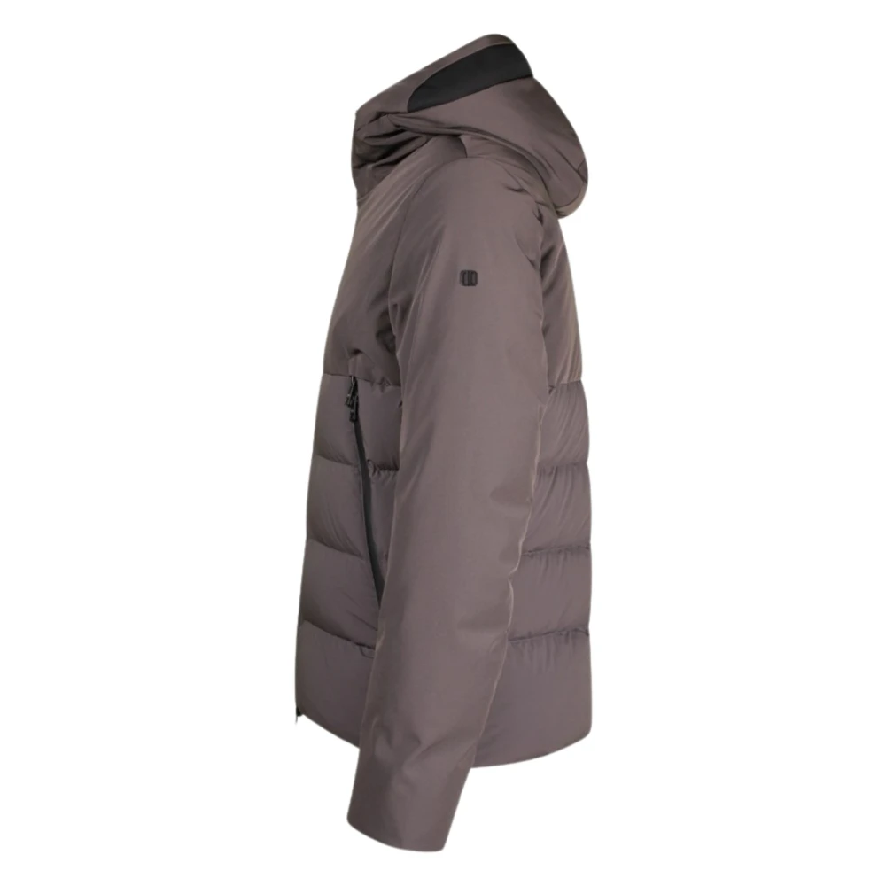 Duno Grijze donsjas met reflecterende details Gray Heren
