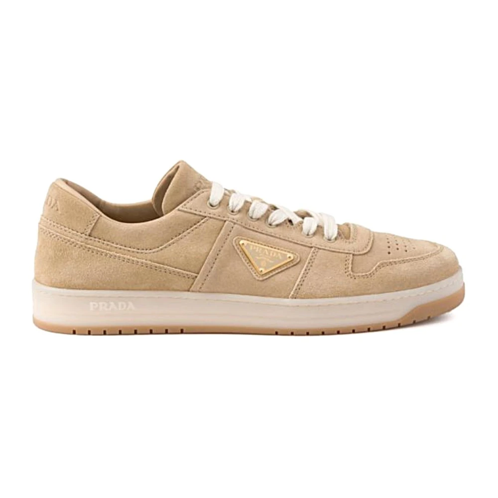 Prada Men's Beige Sneakers