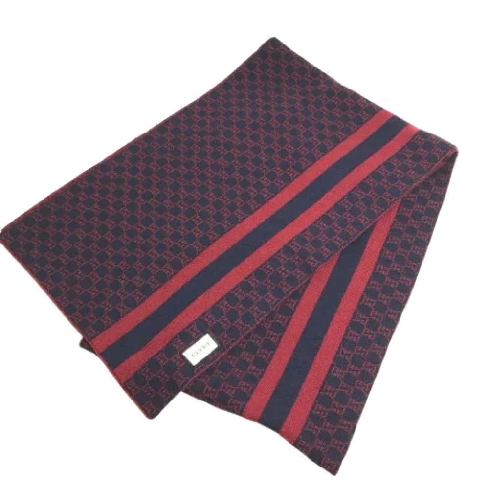 Pre-owned > Pre-owned Accessories > Pre-owned Scarves - - Gucci Vintage - Modalova
