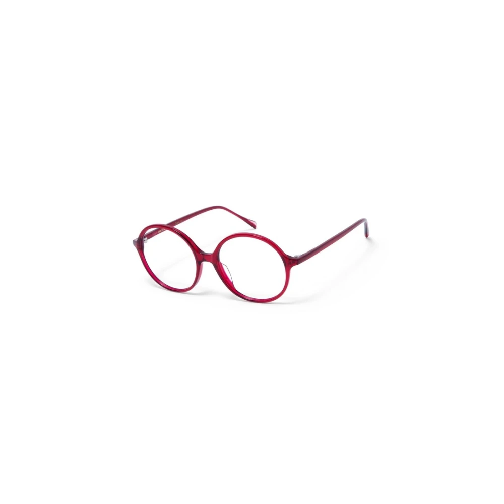 Gigi Studios Unisex Red Glasses, 51 Mm, Authentic Erea Glasses, Premium Quality!