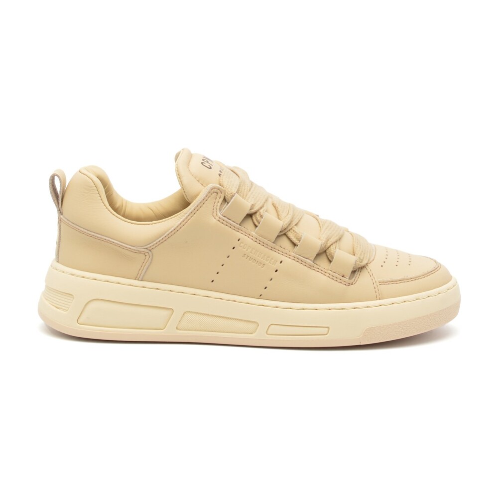 Beige Leather Sneakers 0213 Nude Copenhagen Shoes Sneakers Miinto