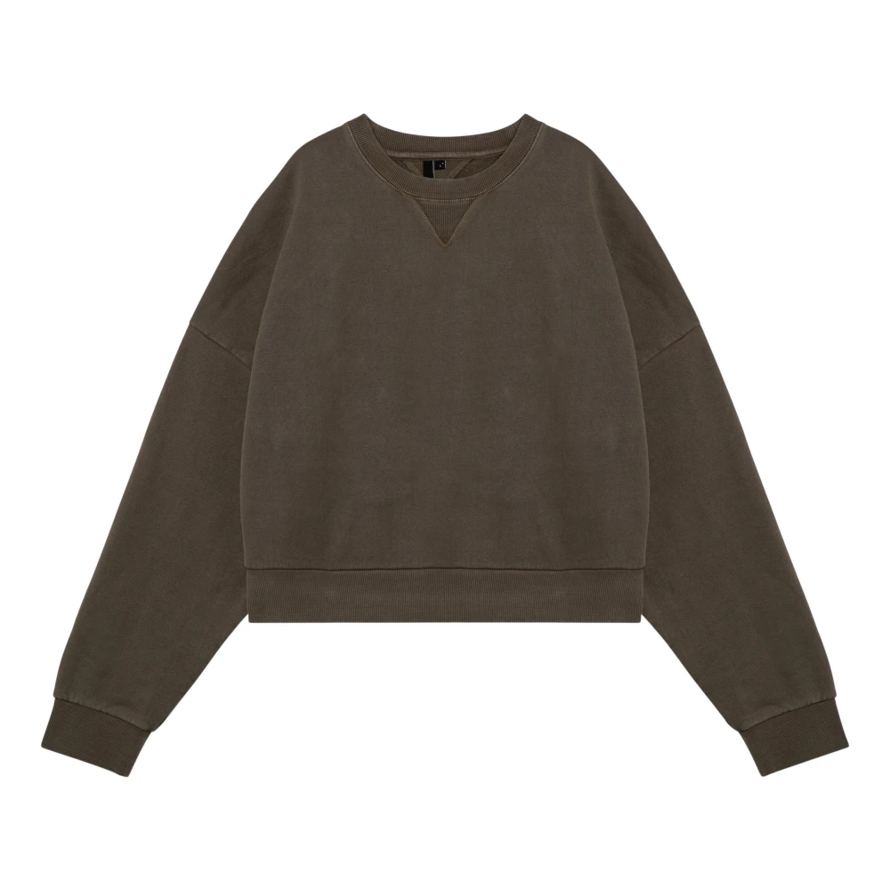Entire Studios Crewneck Sweatshirt Green Dames