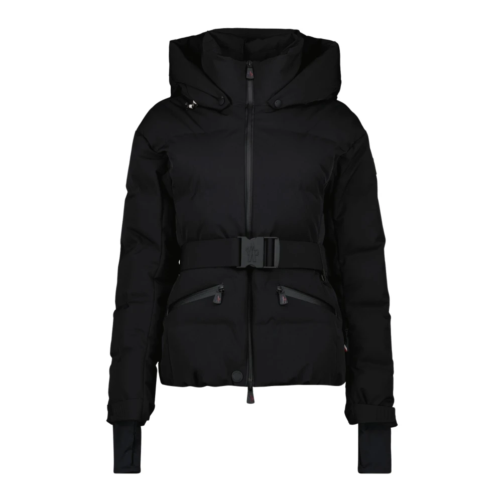 Moncler Zwarte Tolima Gewatteerde Jas Black Dames