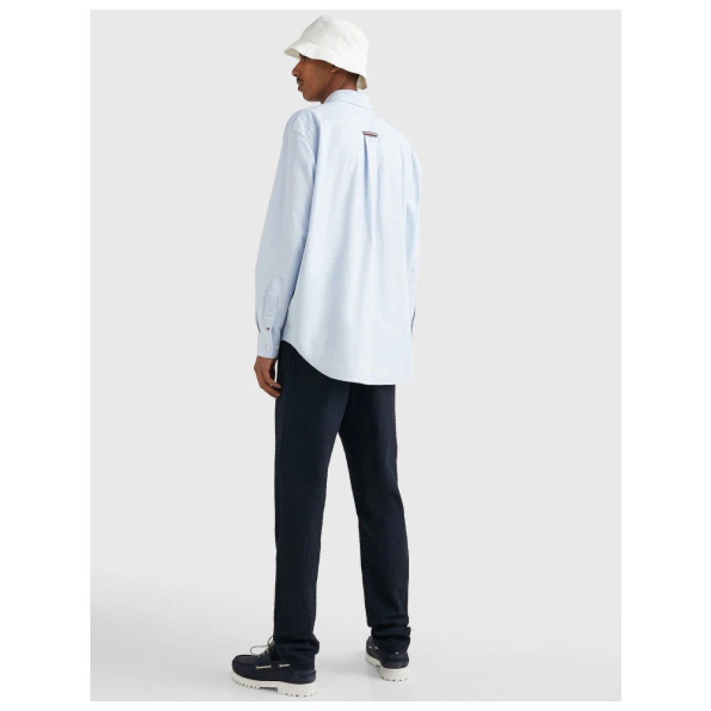 Tommy Hilfiger Oversize Oxford Overhemd Blue Heren