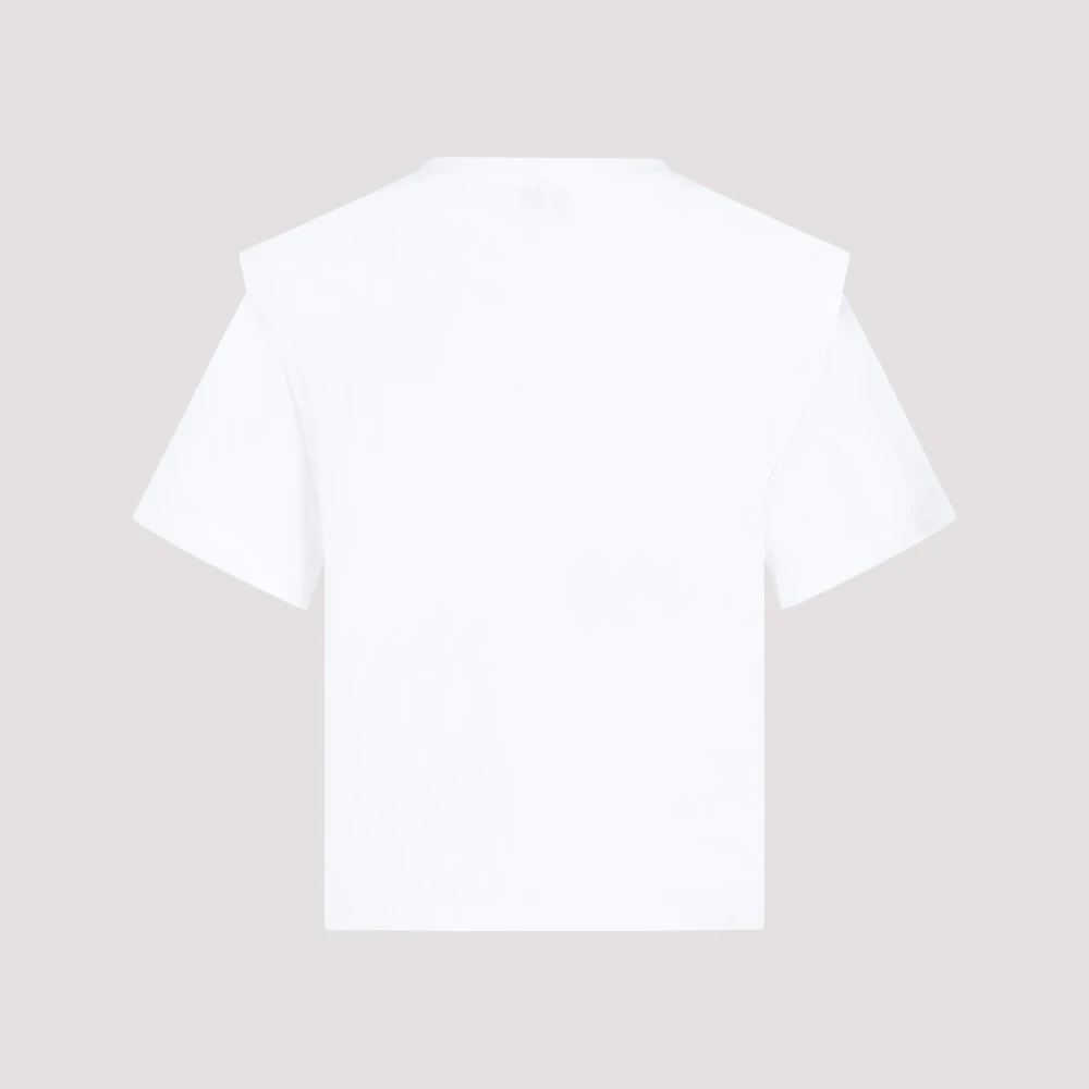 Isabel marant Wit Katoen Zelitos T-Shirt White Dames