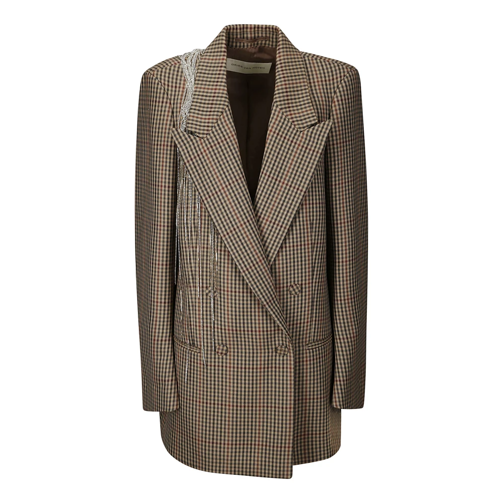 Dries Van Noten Blink Emb Jack Brown Dames