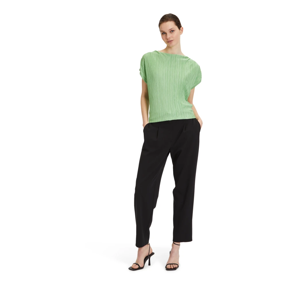 Betty Barclay Stijlvolle korte mouw blouse Green Dames