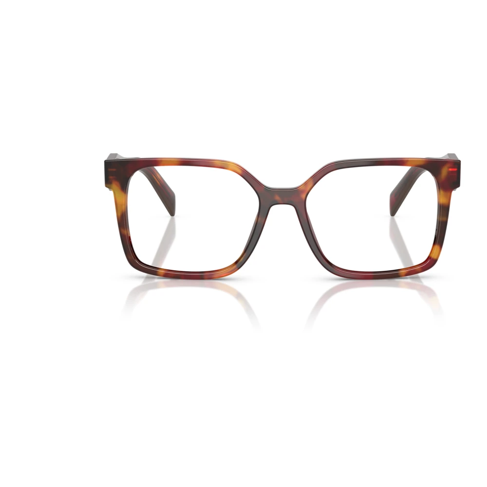 Prada Stijlvolle Bril in Blauw Brown Dames