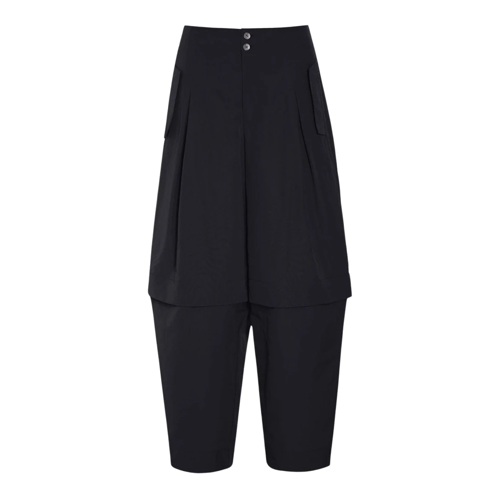 Bitte Kai Rand Black Tapered Trousers - Female - Tapered Trousers - Xl - Trousers