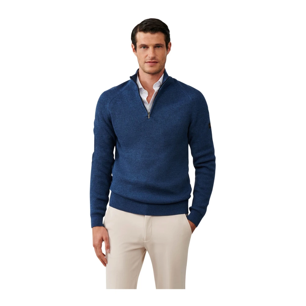 Cavallaro Blauw Sondrio Stijlvol Overhemd Blue Heren