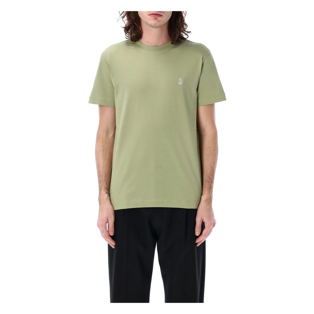 Burberry Moderne witte formele overhemd Green Heren