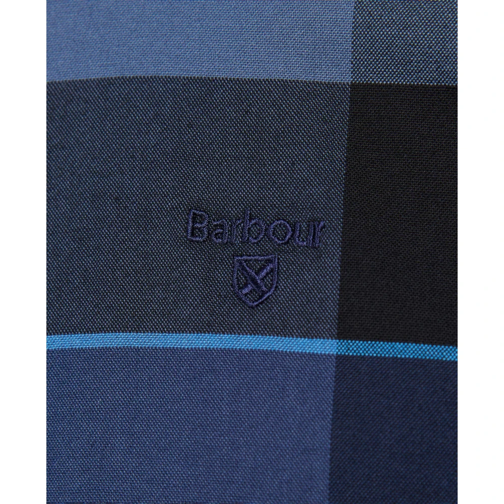 Barbour Op maat gemaakt overhemd in inktblauw Blue Heren
