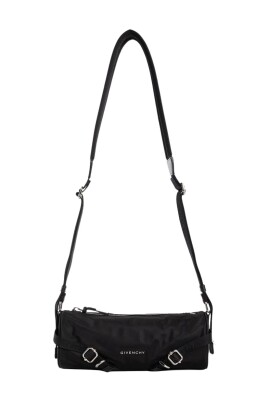 black-crossbody-cylinder-bag