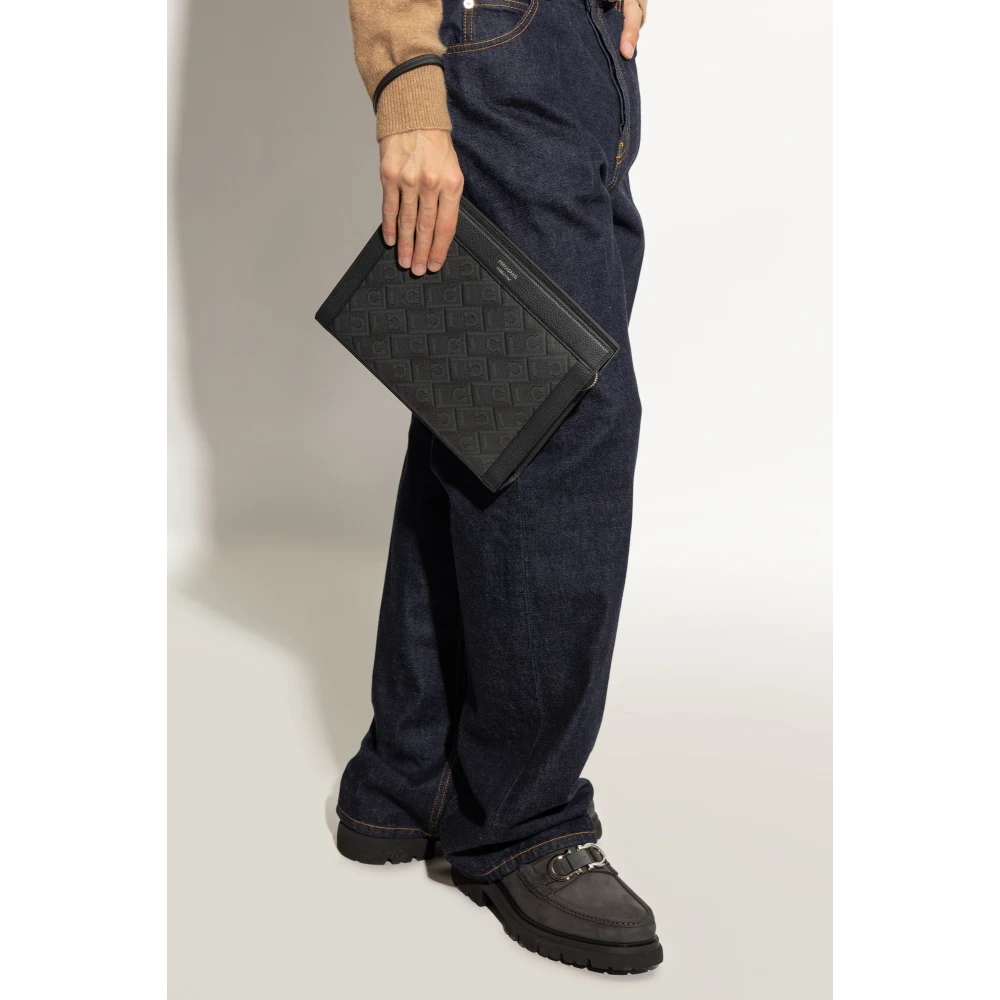Salvatore Ferragamo Handtas Gray Heren