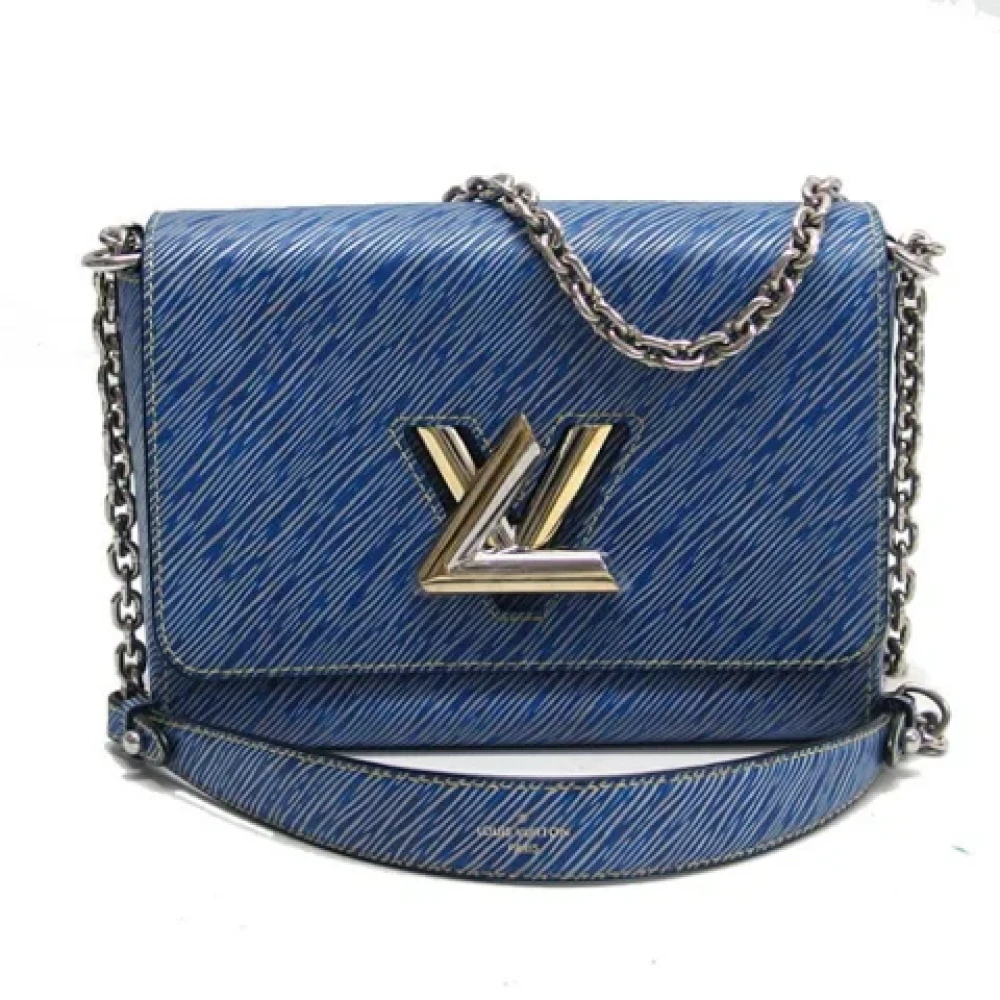 Louis Vuitton Vintage Pre-owned Denim louis-vuitton-bags Blue Dames