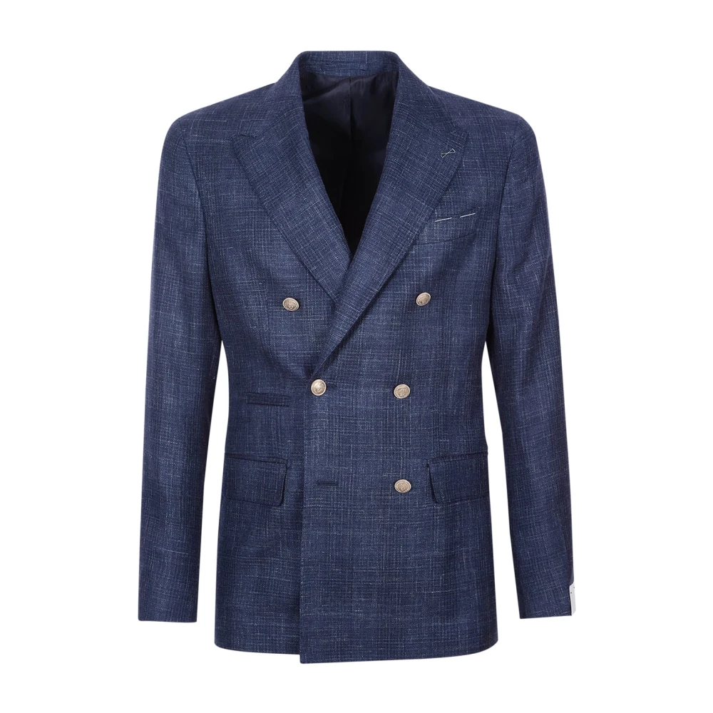 Eleventy Uomo Blu Giacche, Xl, New,