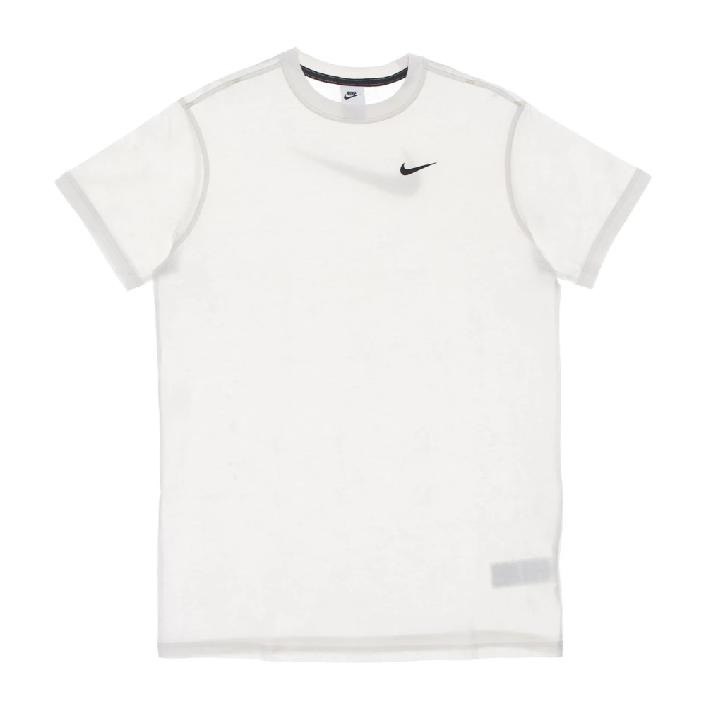 Nike Swoosh Geborduurde Korte Jurk Zwart White Dames