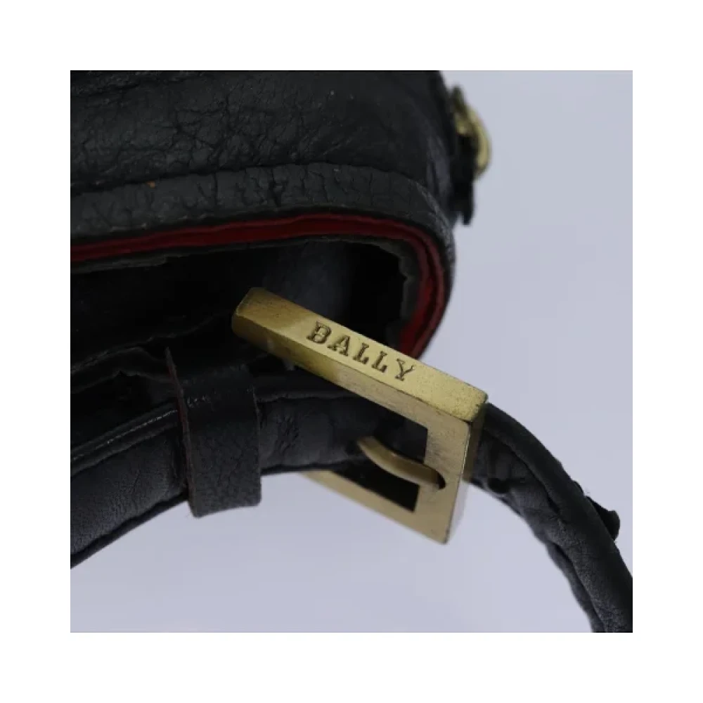 Bally Pre-owned Leather handbags Black Dames