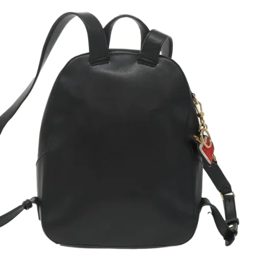 Bally Pre-owned Leather backpacks Black Dames