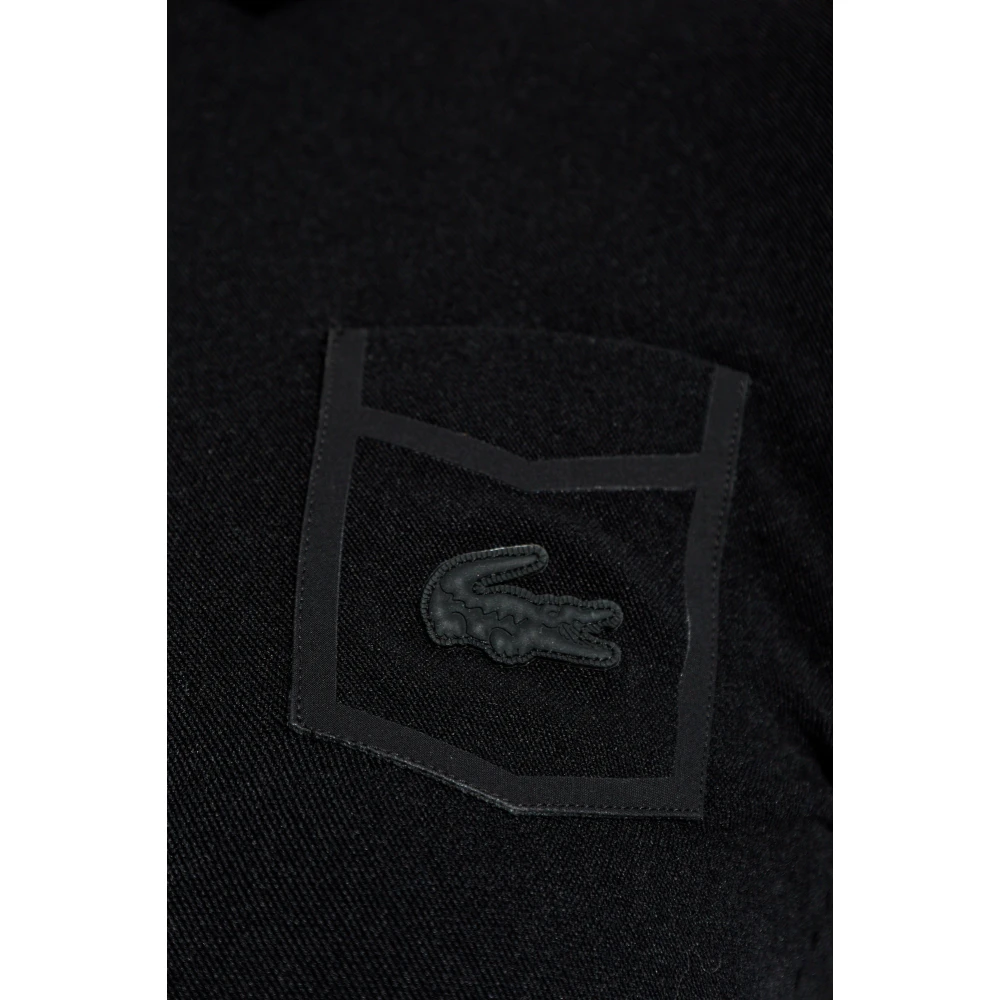 Lacoste Bodysuit met Logo Black Dames