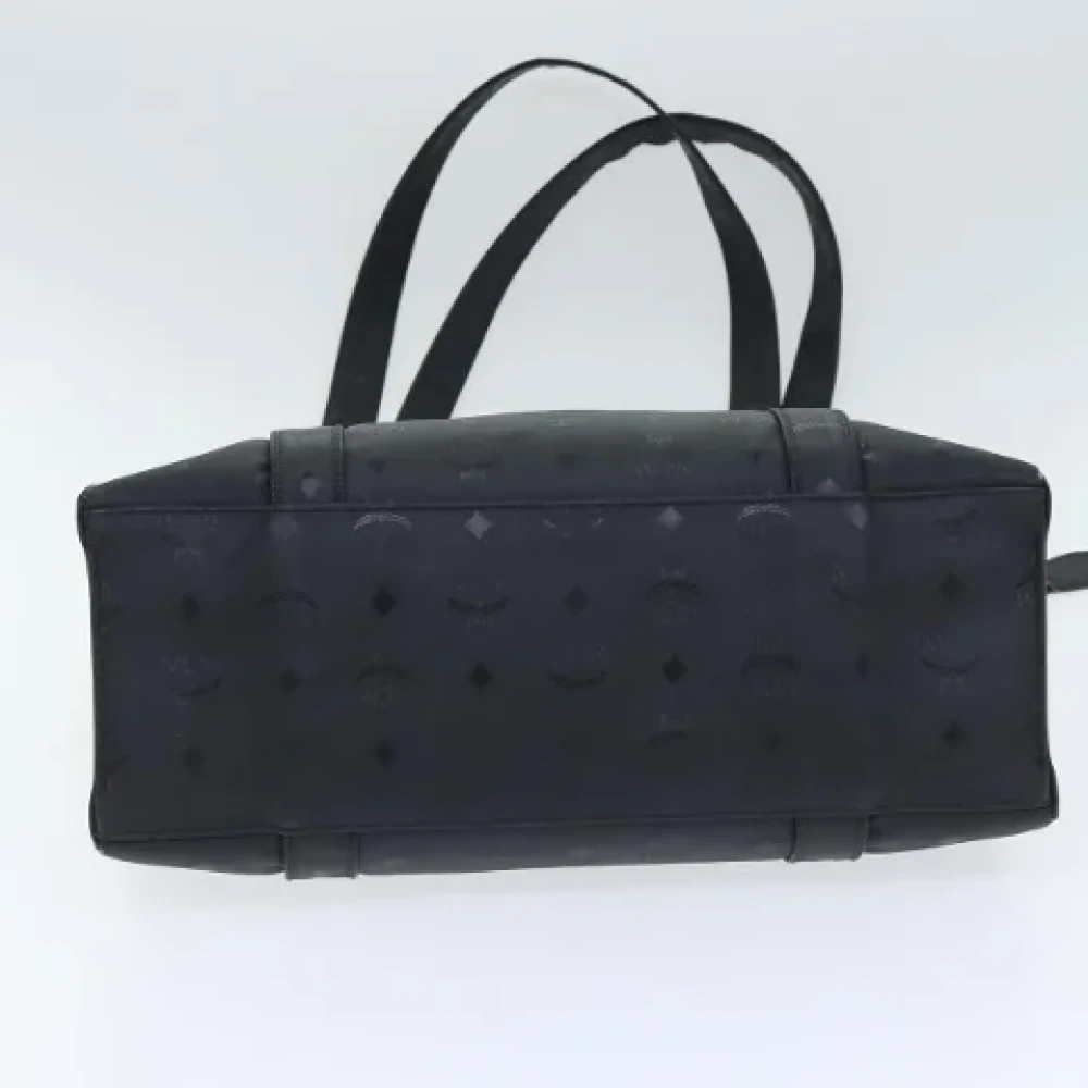 MCM Pre-owned Leather handbags Black Dames