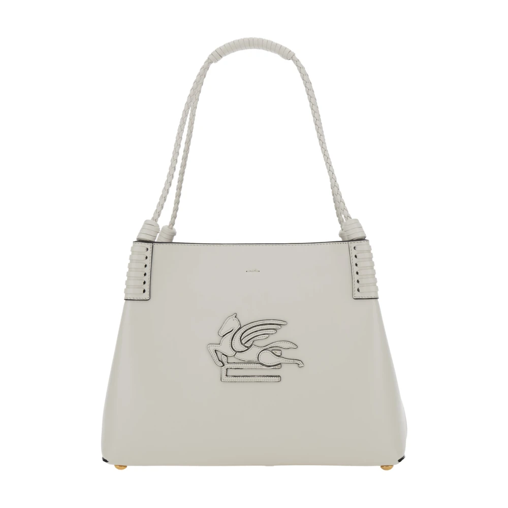 ETRO Iconische Bucket Bag met Interne Clutch White Dames