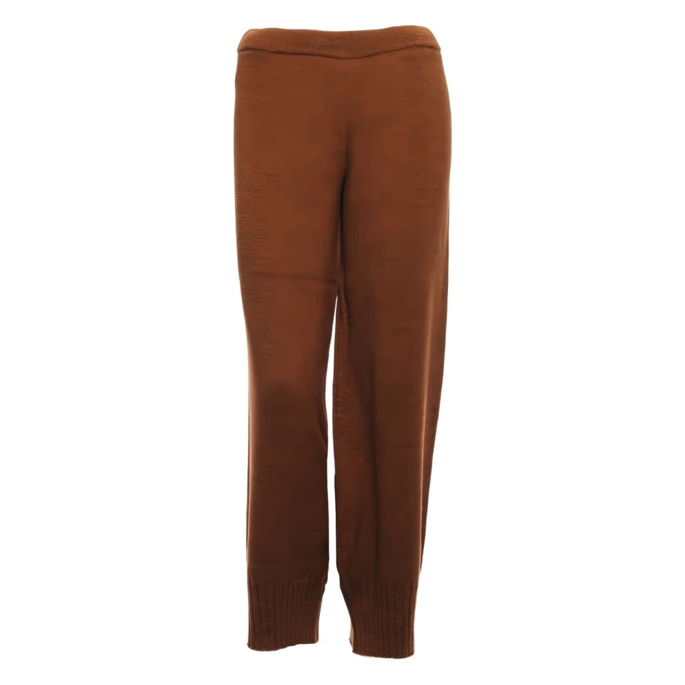 Akep Donna Marrone Pantaloni, S, New,