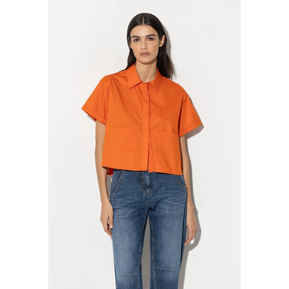 LUISA CERANO Shirts Orange Dames