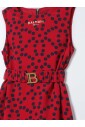 robe-rouge-a-pois-pour-enfants