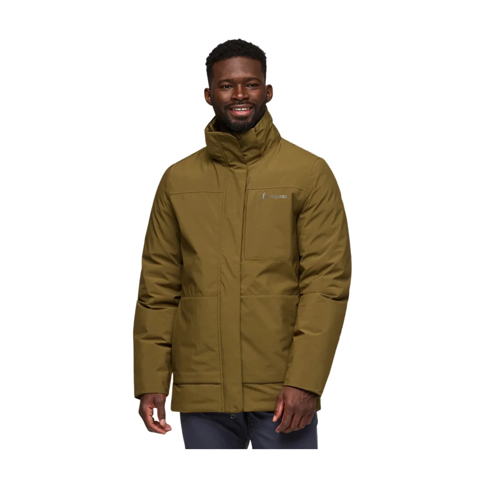 Cotopaxi Warme donsparka met winddichte schaal Green Heren
