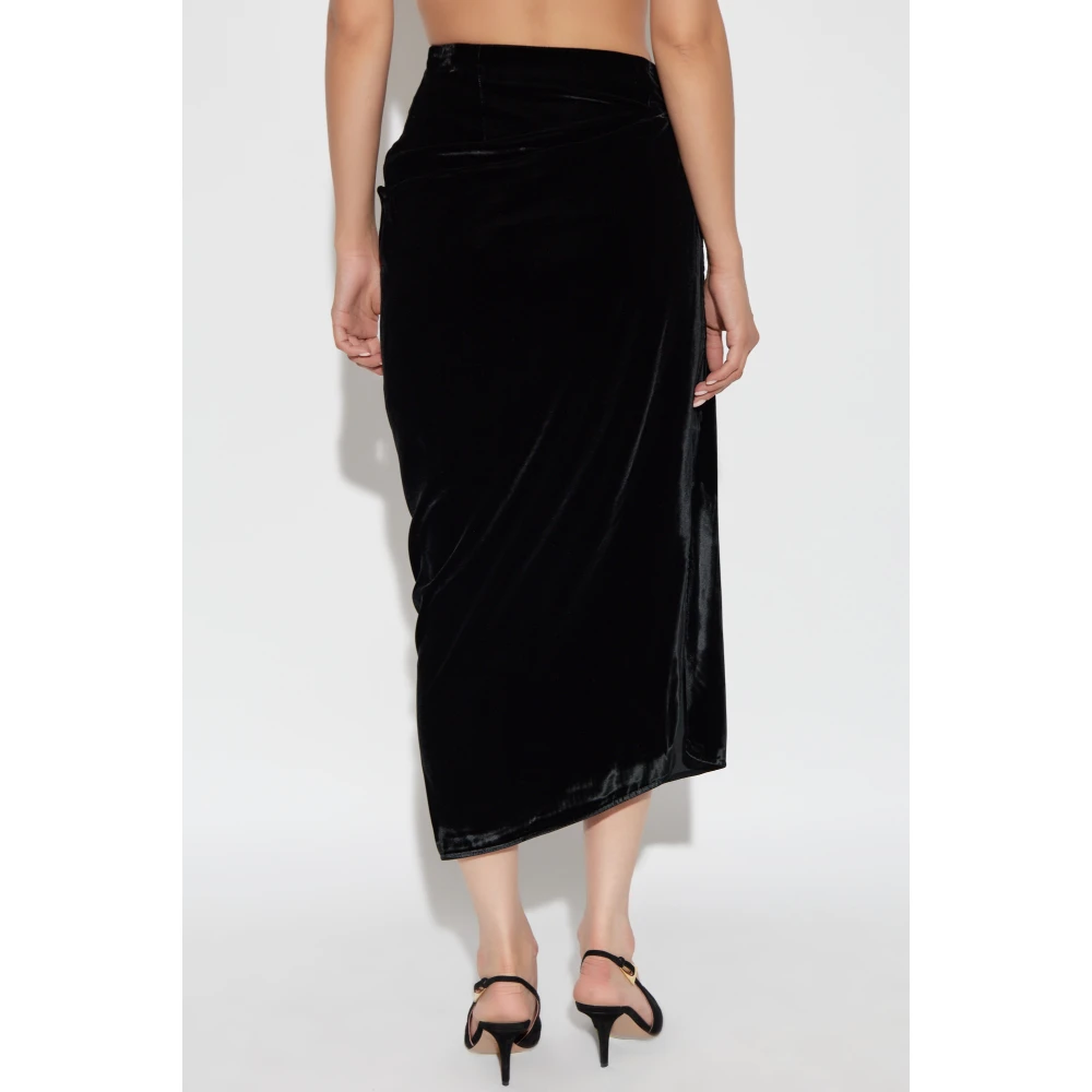 ETRO Fluwelen rok Black Dames