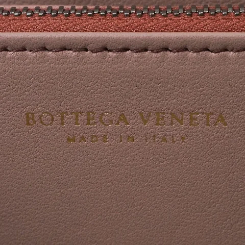 Bottega Veneta Vintage Pre-owned Fabric wallets Red Dames