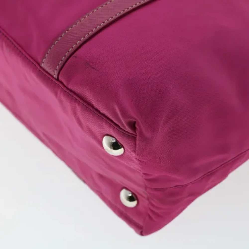 Prada Vintage Pre-owned Fabric prada-bags Pink Dames