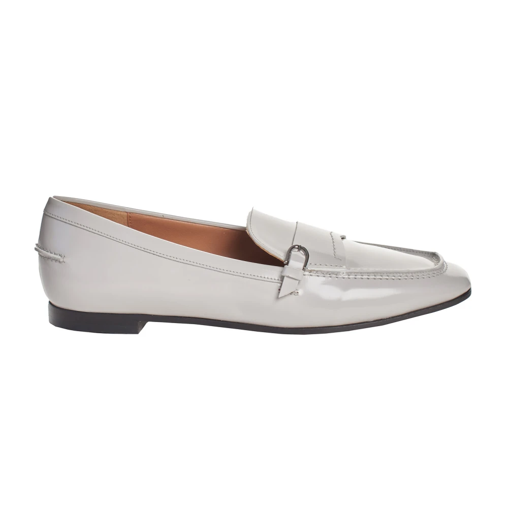 Emporio Armani Vrouw Wit Schoenen Dames, 37 Eu, Leer, Lakschoenen Van Lakleer