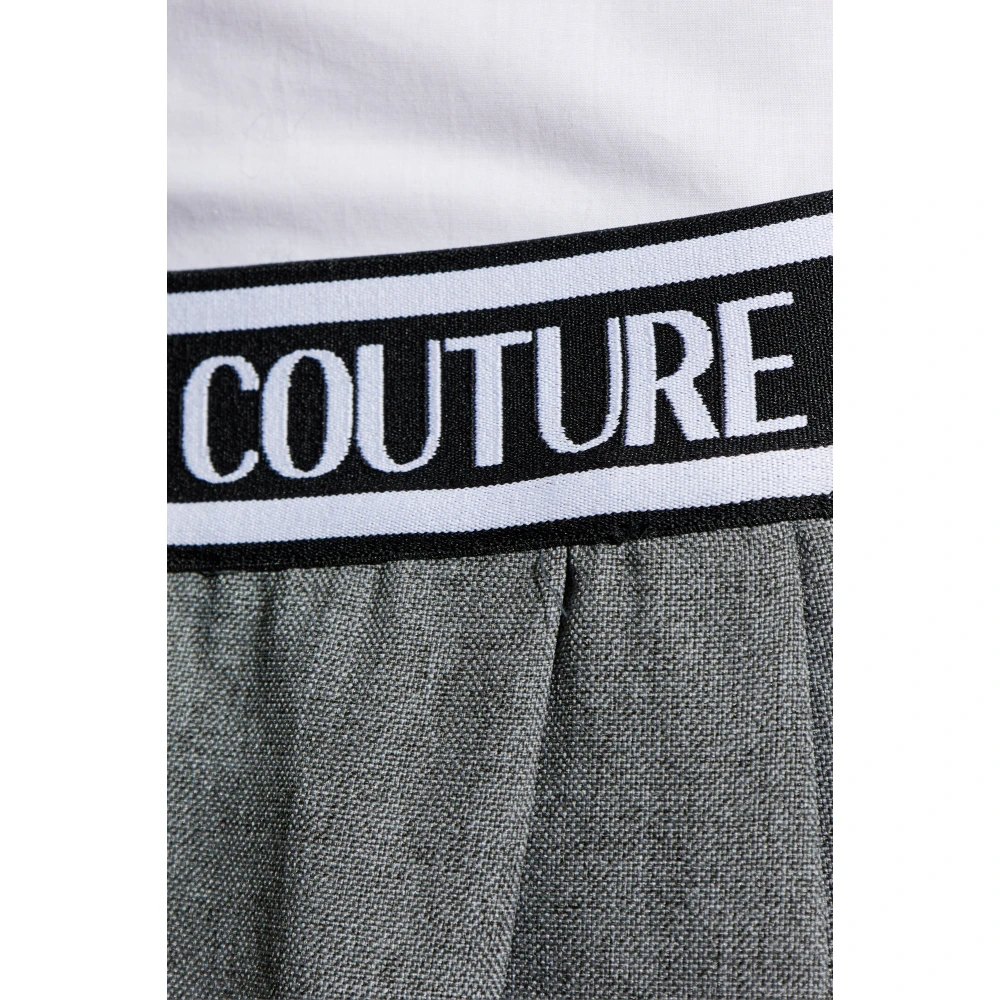 Versace Jeans Couture Geplooide broek Gray Heren