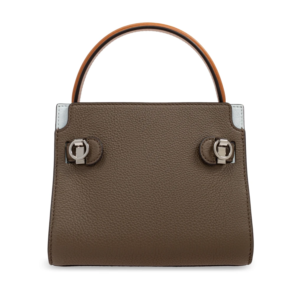 TORY BURCH Schoudertas Lee Radziwill Brown Dames