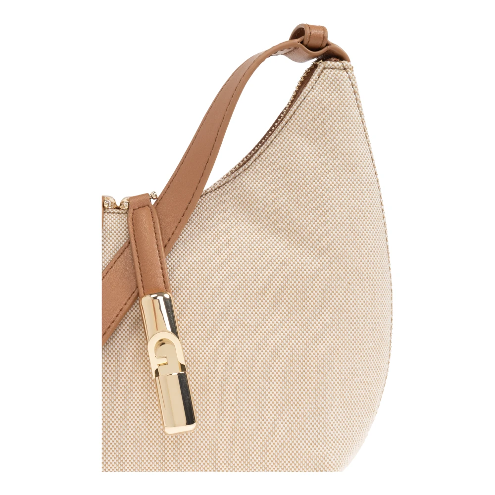 Furla Schoudertas Goccia Klein Beige Dames