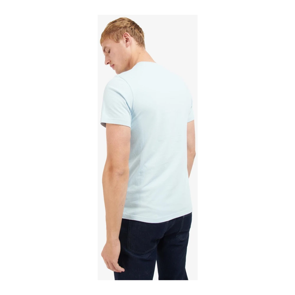 Barbour T-shirt met grafische print Blue Heren