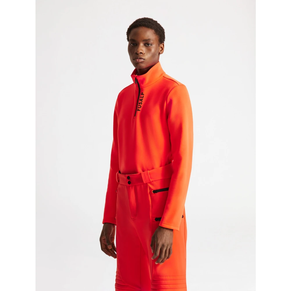 Fusalp Timothy Lange Mouw Orange Heren
